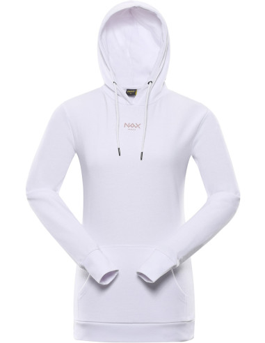 Women's casual sweatshirt UKIMA white