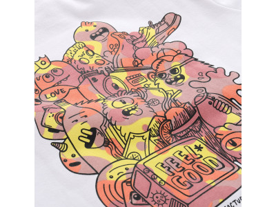 Women's casual sweatshirt UKIMA white