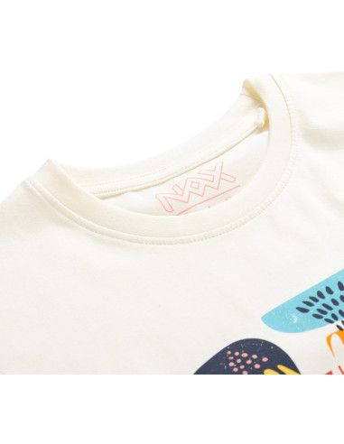 Women's casual T-shirt ZSAFA creme