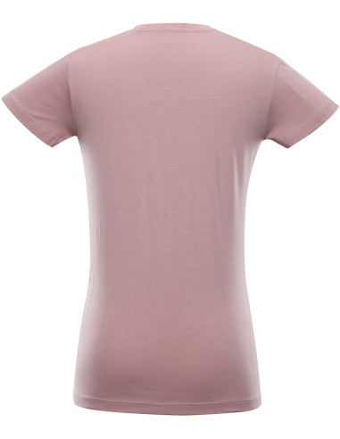 Women's casual T-shirt ZSAFA pale mauve