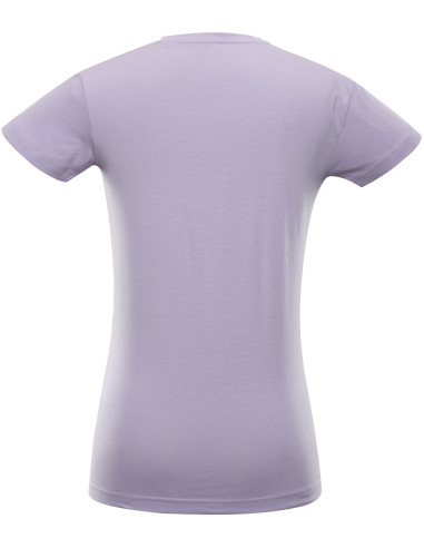 Women's casual T-shirt ZSAFA pastel lilac