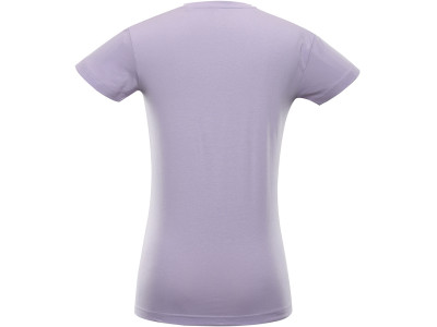 Women's casual T-shirt ZSAFA pastel lilac