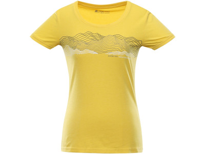 Women's outdoor T-shirt DAFOTA sulphur