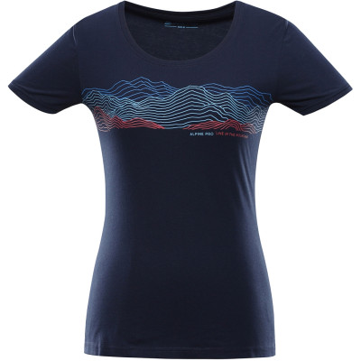 Women's outdoor T-shirt DAFOTA mood indigo