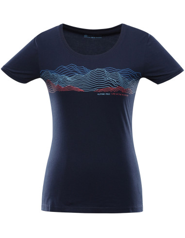 Women's outdoor T-shirt DAFOTA mood indigo