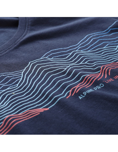 Women's outdoor T-shirt DAFOTA mood indigo