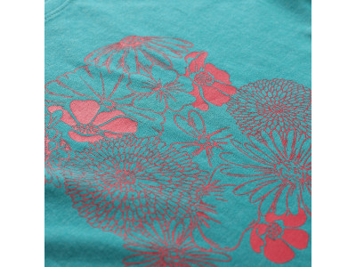 Women's outdoor T-shirt DRABA porcelain green