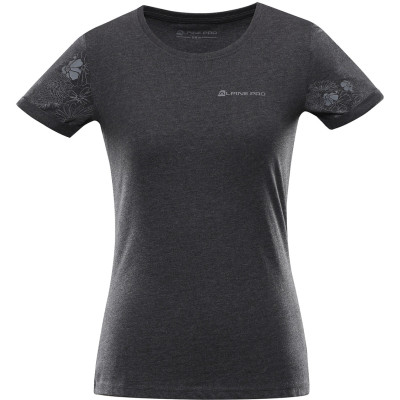 Women's outdoor T-shirt DRABA black