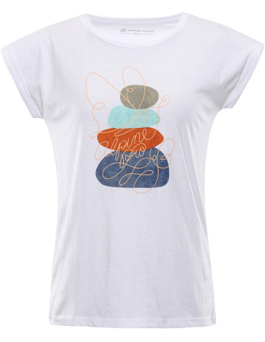 Women's outdoor T-shirt OKINA white