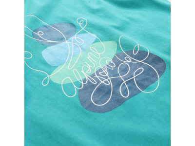 Women's outdoor T-shirt OKINA porcelain green