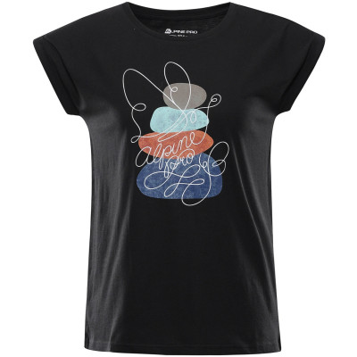 Women's outdoor T-shirt OKINA black