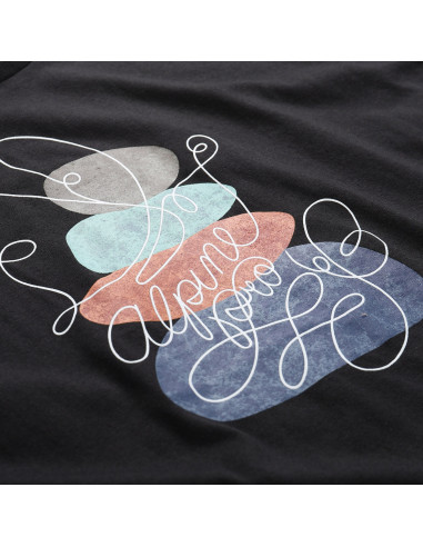 Women's outdoor T-shirt OKINA black