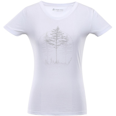 Women's outdoor T-shirt NATURA white
