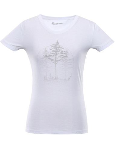 Women's outdoor T-shirt NATURA white