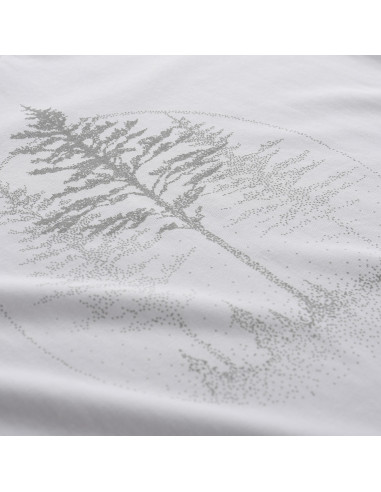 Women's outdoor T-shirt NATURA white