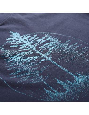 Women's outdoor T-shirt NATURA mood indigo