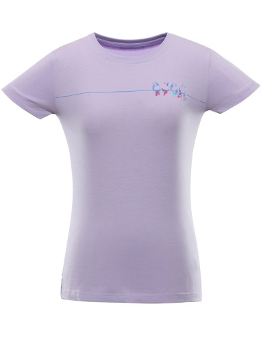Women's casual T-shirt CELGA pastel lilac