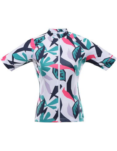 Women's performance cyclo T-shirt SAGENA white