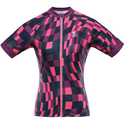 Women's performance cyclo T-shirt SAGENA neon knockout pink