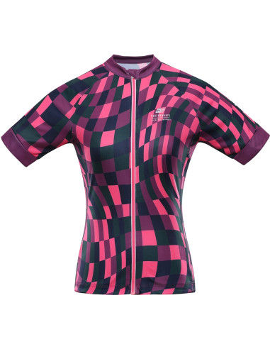 Women's performance cyclo T-shirt SAGENA neon knockout pink