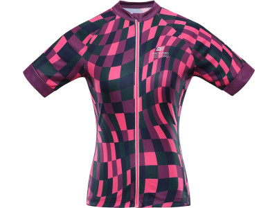 Women's performance cyclo T-shirt SAGENA neon knockout pink