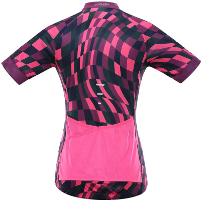 Women's performance cyclo T-shirt SAGENA neon knockout pink 2
