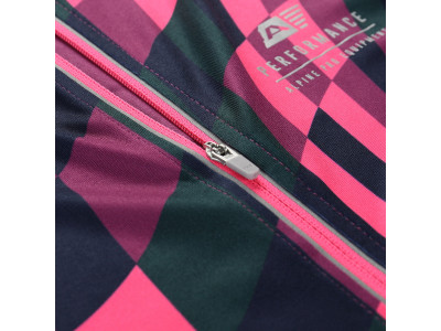 Women's performance cyclo T-shirt SAGENA neon knockout pink