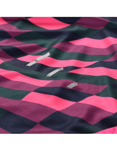 Women's performance cyclo T-shirt SAGENA neon knockout pink