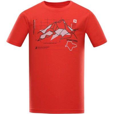 Men´s outdoor T-shirt DAFOT flame scarlet