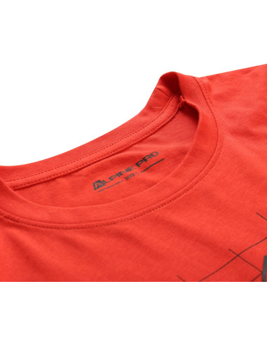 Men´s outdoor T-shirt DAFOT flame scarlet