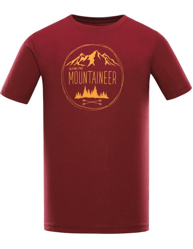 Men´s outdoor T-shirt DAFOT pomegranate