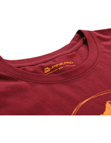 Men´s outdoor T-shirt DAFOT pomegranate
