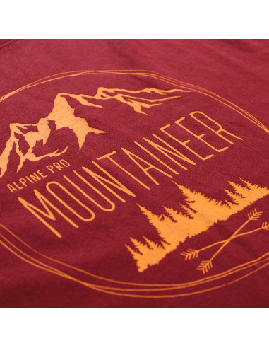 Men´s outdoor T-shirt DAFOT pomegranate