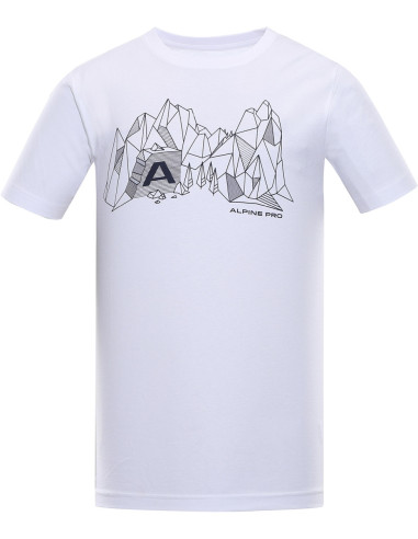 Men´s outdoor T-shirt LEFER white