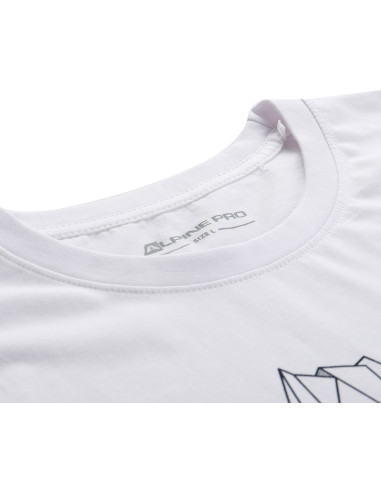 Men´s outdoor T-shirt LEFER white