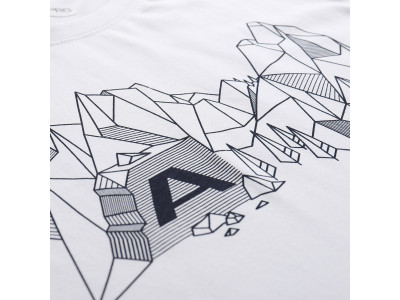 Men´s outdoor T-shirt LEFER white