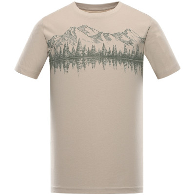 Men´s outdoor T-shirt LEFER white pepper