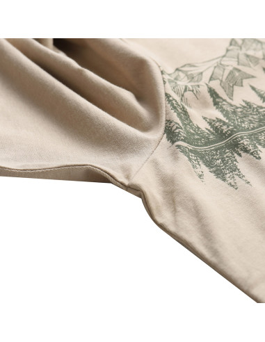 Men´s outdoor T-shirt LEFER white pepper