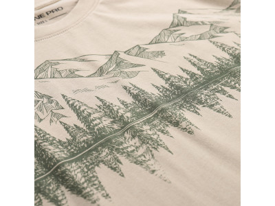 Men´s outdoor T-shirt LEFER white pepper