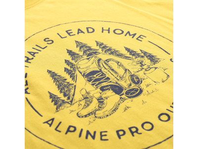 Men´s outdoor T-shirt LEFER sulphur