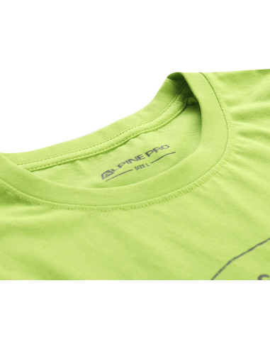 Men´s outdoor T-shirt LEFER lime green