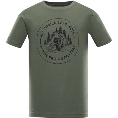 Men´s outdoor T-shirt LEFER olivine