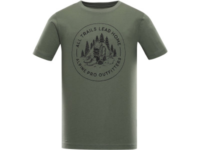 Men´s outdoor T-shirt LEFER olivine
