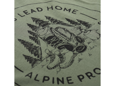 Men´s outdoor T-shirt LEFER olivine