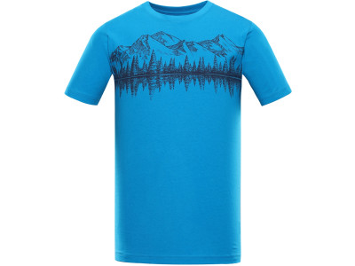 Men´s outdoor T-shirt LEFER neon atomic blue