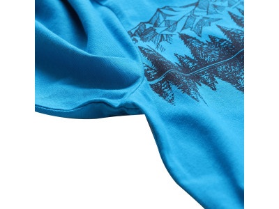 Men´s outdoor T-shirt LEFER neon atomic blue