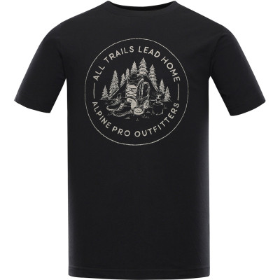 Men´s outdoor T-shirt LEFER black