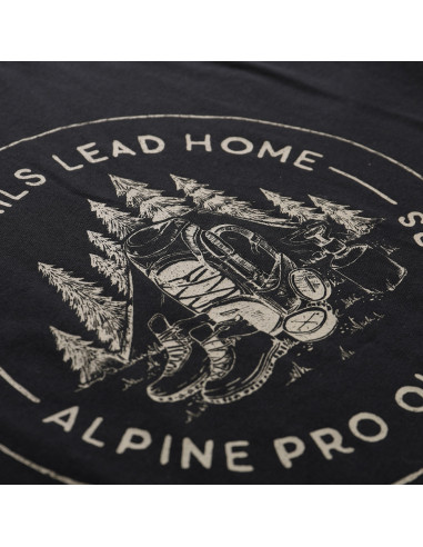 Men´s outdoor T-shirt LEFER black