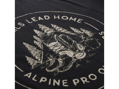 Men´s outdoor T-shirt LEFER black