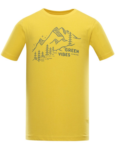 Men´s outdoor T-shirt NATUR sulphur